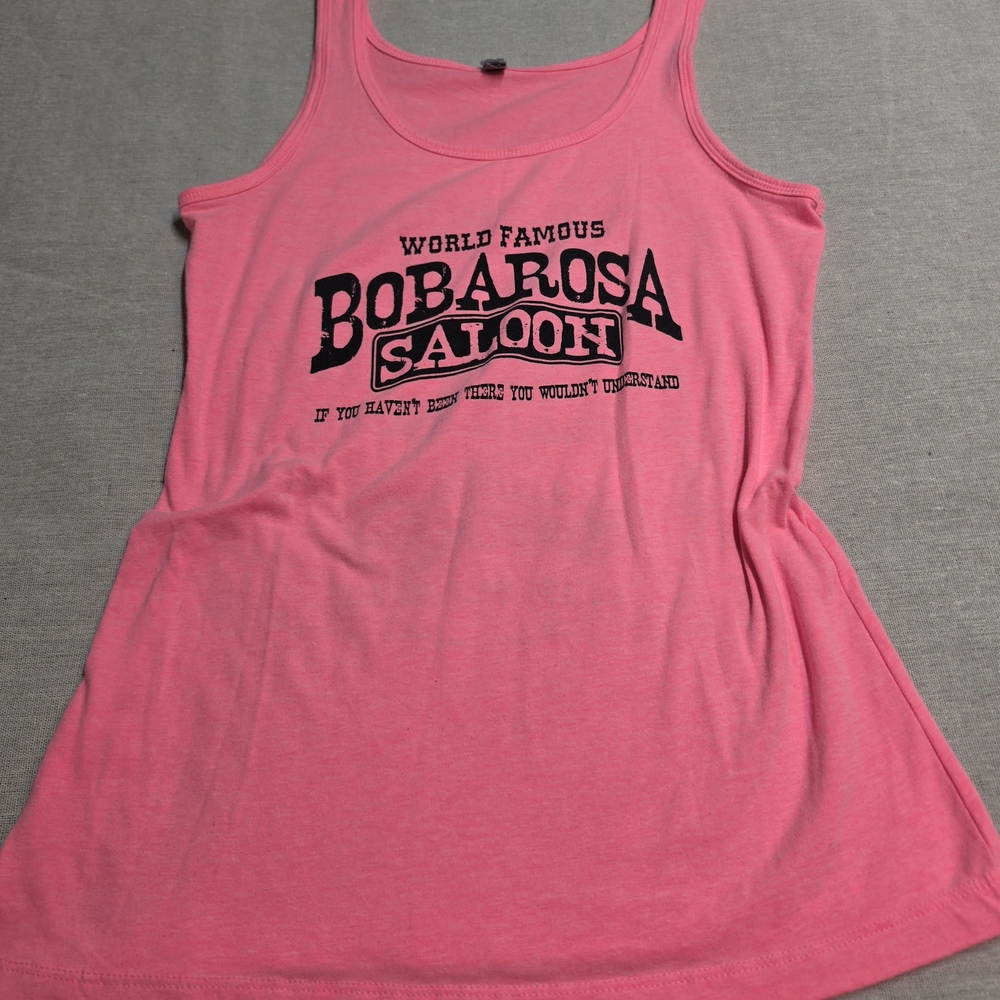 Saloon Pink Tank Top - Women's Graphic Tank XL